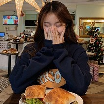 모링코 데일리 나염 맨투맨