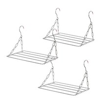 칠리프 베란다 빨래걸이 은색 30×25×25cm, 3개