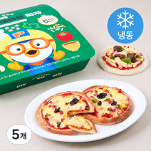 뽀로로 DIY 콤비네이션피자 (냉동), 280g, 5개