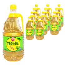 오뚜기 양조식초, 12개, 1.8L
