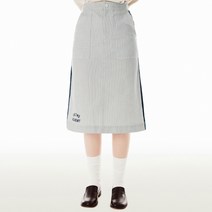 5252바이오아이오아이 SEERSUCKER BASEBALL SKIRT