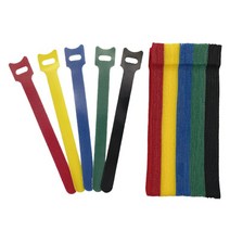 다다 벨크로 케이블타이 T형 12 x 150 mm, 100개, 랜덤발송