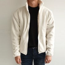 제이에이치스타일 베이직 인조 양털 후리스 집업 JHROK055