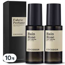코코도르 룸 앤 패브릭 퍼퓸 섬유탈취제, 80ml, 10개, 레인 로즈