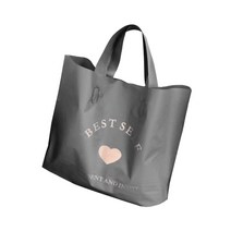 마켓감성 휴대용 베스트셀프 비닐봉투백 40p 소, 그레이