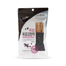 청화 국산 볶음검정깨, 100g, 1병