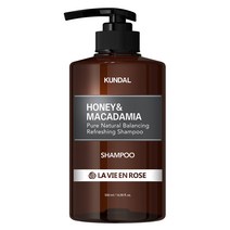 쿤달 네이처 샴푸 라비앙로즈향, 500ml, 1개