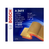 보쉬 차량용 에어필터, AF411, 1개