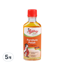 폴리보이 퍼니쳐 폴리시 라이트 광택크리너, 100ml, 5개