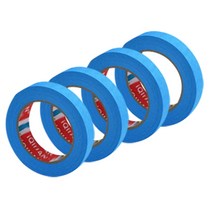 iQIHAN 다다 칼라 마스킹테이프 파랑 15 mm x 20 m, 4개