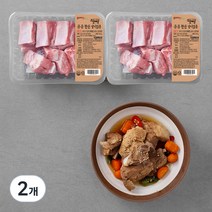 곰곰 한돈 갈비찜용 (냉장), 500g, 2개