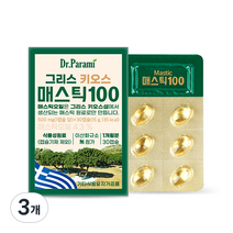 닥터파라미 그리스 키오스 매스틱100 15g, 3개, 30정