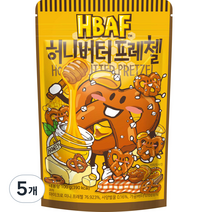 바프 허니버터 프레첼, 100g, 5개
