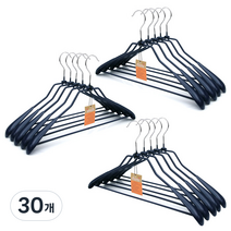 네이쳐리빙 정장 기본 옷걸이, 네이비, 30개