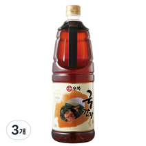 오복 국간장 골드, 1.7L, 3개