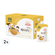 올가맘 맛있는 배도라지즙 10p, 2개, 혼합맛(배/도라지), 1000ml