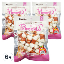 프리미요 연어 딩고껌 7cm 소형견 20p, 240g, 6개
