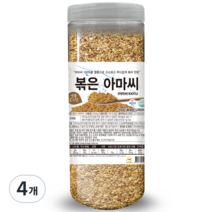 대구농산 볶은 아마씨 통, 950g, 4개