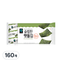 청정원 슬림한 햇돌김, 2g, 160개