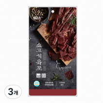 미소향 소고기육포, 80g, 3개