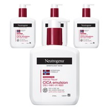 뉴트로지나 인텐스 리페어 시카 에멀젼 무향, 310ml, 4개