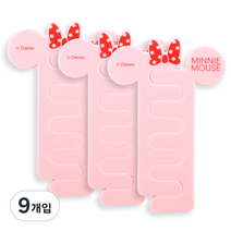 디즈니 미니마우스 페디큐어용 토우 세퍼레이터 2p, 혼합 색상, 9개입