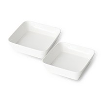 프렐류드 네오본 정사각 찬기, 화이트, 2개