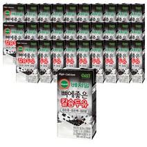 베지밀 뼈에좋은 칼슘두유 검은 콩 깨 쌀, 190ml, 96개