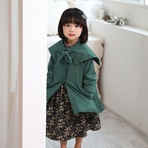 꼰띠키즈 여아용 소공녀코트