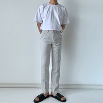 제이에이치스타일 남성용 10부 스판 슬랙스 SJROK007
