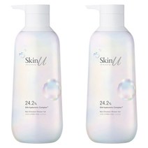 스킨유 소프트앤모어 138 스킨에멀전 샤워젤 건성 피부용, 600ml, 2개
