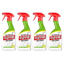무균무때 곰팡이용 세정제, 500ml, 4개