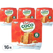탑 코코 코코넛 크래커 땅콩맛 10p, 150g, 16개