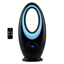 이노크아든 X 크루거 에어홀 날개없는 리모컨형 LED 선풍기 KRF-AM780BS