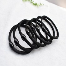 여성용 내사랑꾸나 기본 머리끈 대용량 50p