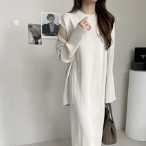 마이시즌 여성용 레베카 원피스 가디건 세트