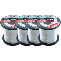 다이와 저스트론 플로로 낚시줄 4p, 혼합색상