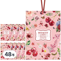 부케가르니 퍼퓸드 샤쉐 블랙체리 M 본품, 10g, 48개