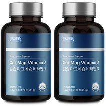 세비톨 칼슘 마그네슘 비타민D 144g, 120정, 2개