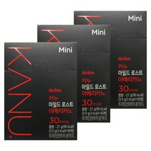 카누 미니 마일드 로스트 아메리카노, 30개입, 3개