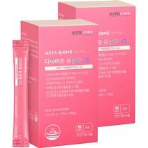 뉴트리코어 WCS 다이어트 유산균 V2, 120g, 2개