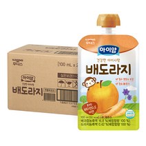 일동후디스 아이얌 건강한 아이사랑 주스 100ml, 20개, 배도라지