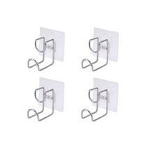 빌리네집 세숫대야 스테인리스 걸이, 4개, 실버