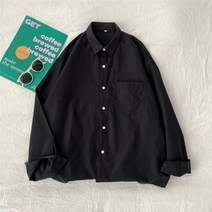 안다로미 여성용 어텐션 오버핏 셔츠