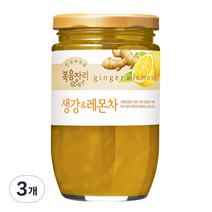 복음자리 생강 & 레몬차, 500g, 3개
