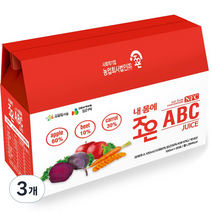 조은 내 몸에 조은 ABC 과채주스, 3개, 3000ml