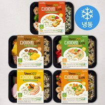 굽네 로드닭 UNDER 299 다이어트 도시락 5종 세트 920g (냉동), 1세트