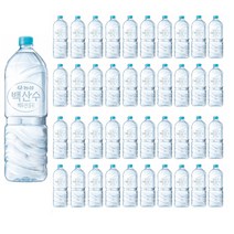 백산수 무라벨, 2L, 48개