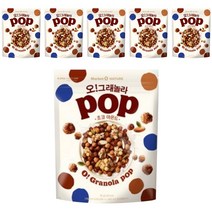 오그래놀라 팝 초코아몬드, 6개, 370g