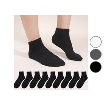 두발로 여성용 학생 카바 양말 10켤레